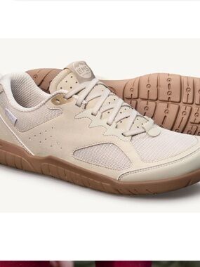 LEMS Primal ECO in Fossil. Wide toe. Hiking trail shoe. Zero drop. M 7.5/W 9.